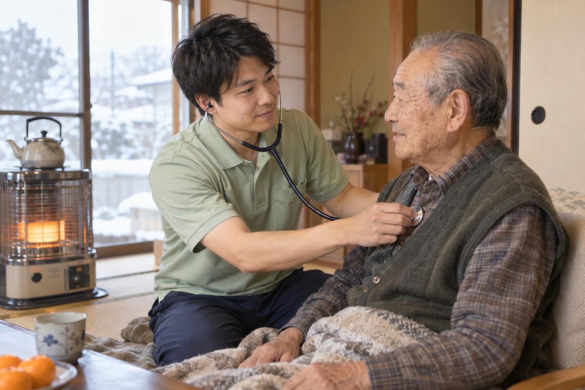 仕事中の高橋 駿さん